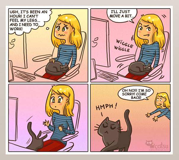 16 Comics That Prove Cats Are Very Much Like Little Kids | Catlov