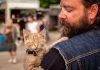 Biker With A Heart Of Gold Gives Kitten New Lease On Life