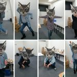 cat-head-mask-needle-felt-housetu-sato-japan-school-wool-art-5