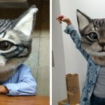 cat-head-mask-needle-felt-housetu-sato-japan-school-wool-art-FB